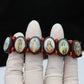 Natural Wooden Rosary Bracelet – Virgin Mary & Jesus Catholic Faith Jewelry (Unisex Religious Gift)